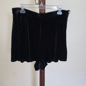 Top Shop flare shorts NWT